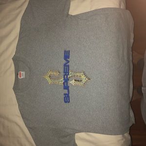 Supreme Diamond Tee Gray